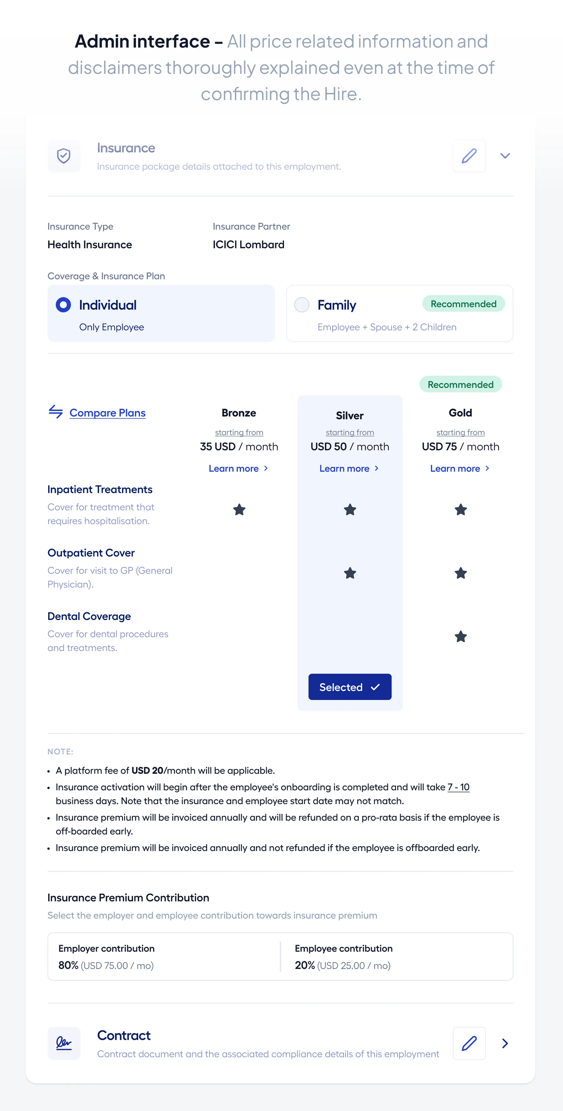 Platform Fees and Billing Rules